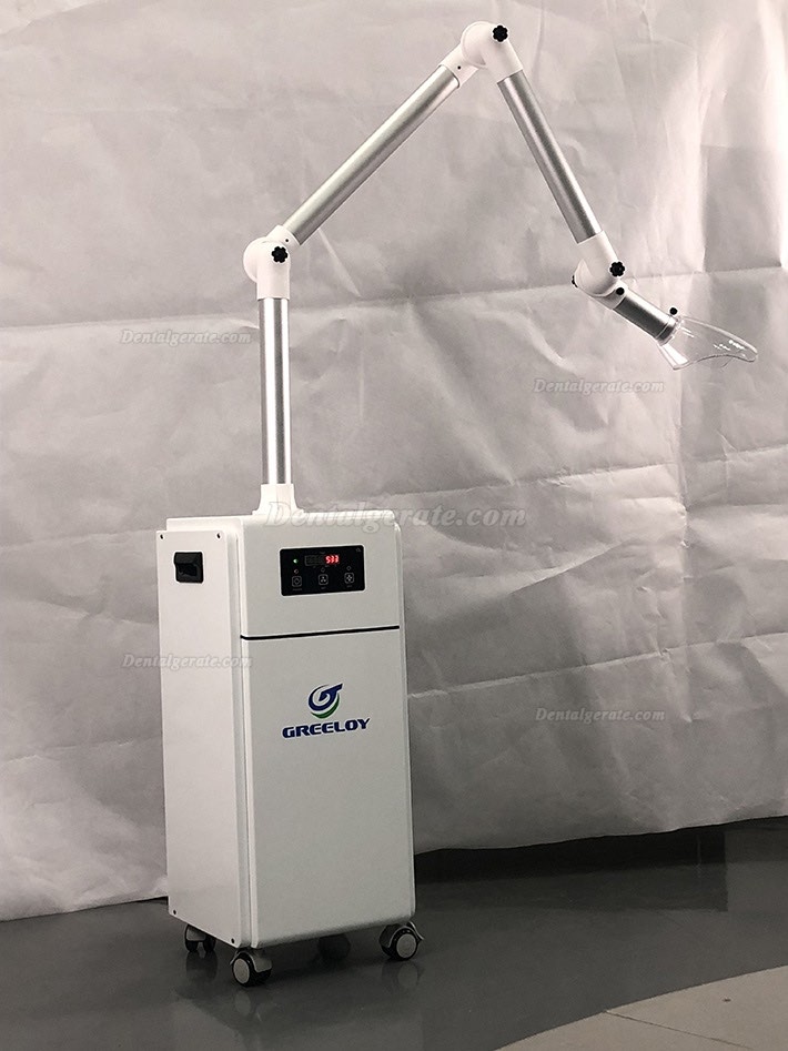 GREELOY GS-E1000 Mobile Zahnklinik Orale Externe Aerosol Absaugung Aerosolabsaugeinheit wit Uvc Sterilisation